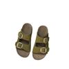 Leather Version~ Birkenstock Slippers for Women To Wear In Summer and Summer, New Casual One-word Thick-soled Height-increasing Cm Cool Slippers