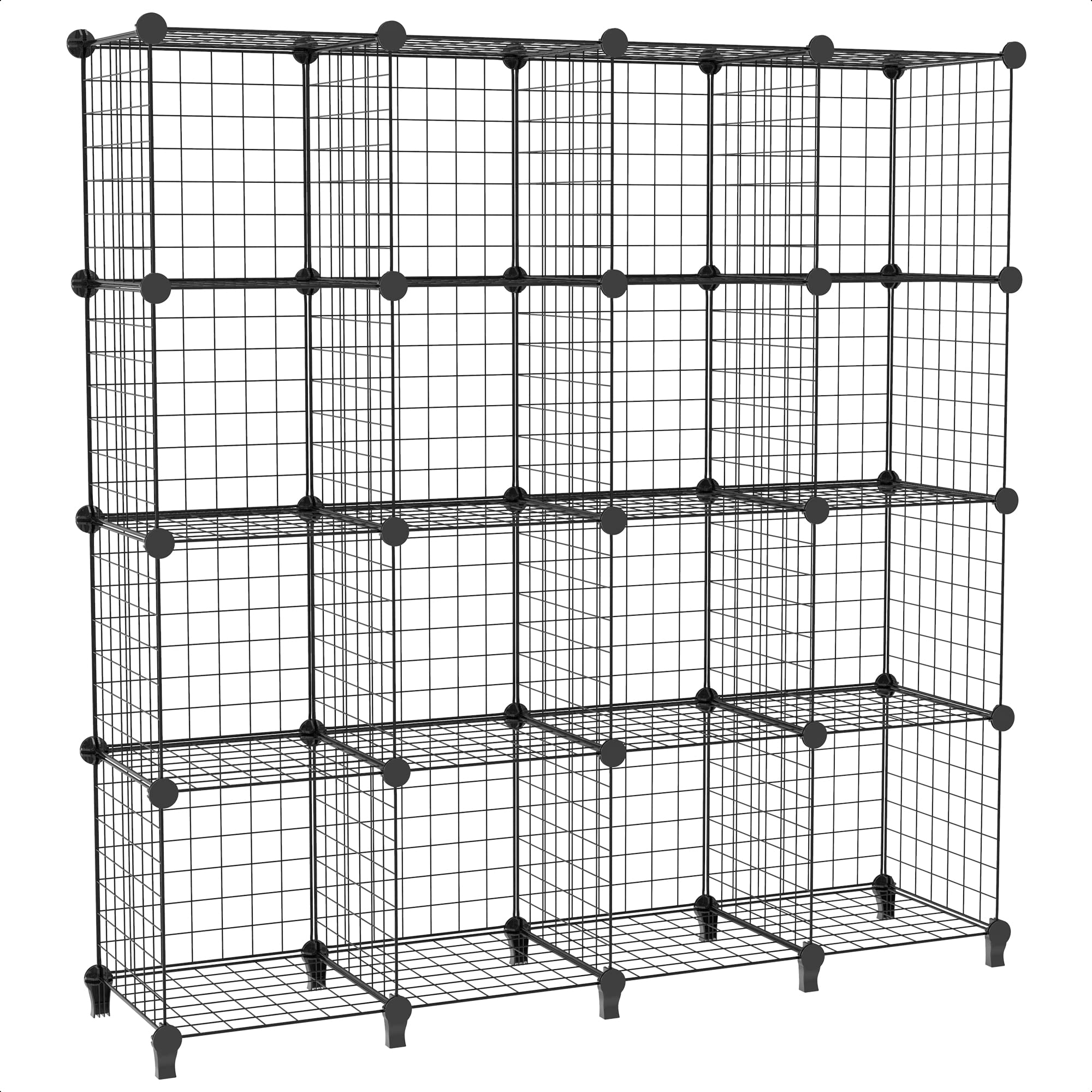 

High Hardness Easy TITIROBA Storage Wire Large Easy 16 30x30x30cm [Large Capacity, & Assembly] Shelf, Bookshelf, Rack, Capacity, Toy/Plush Toy/Shoe