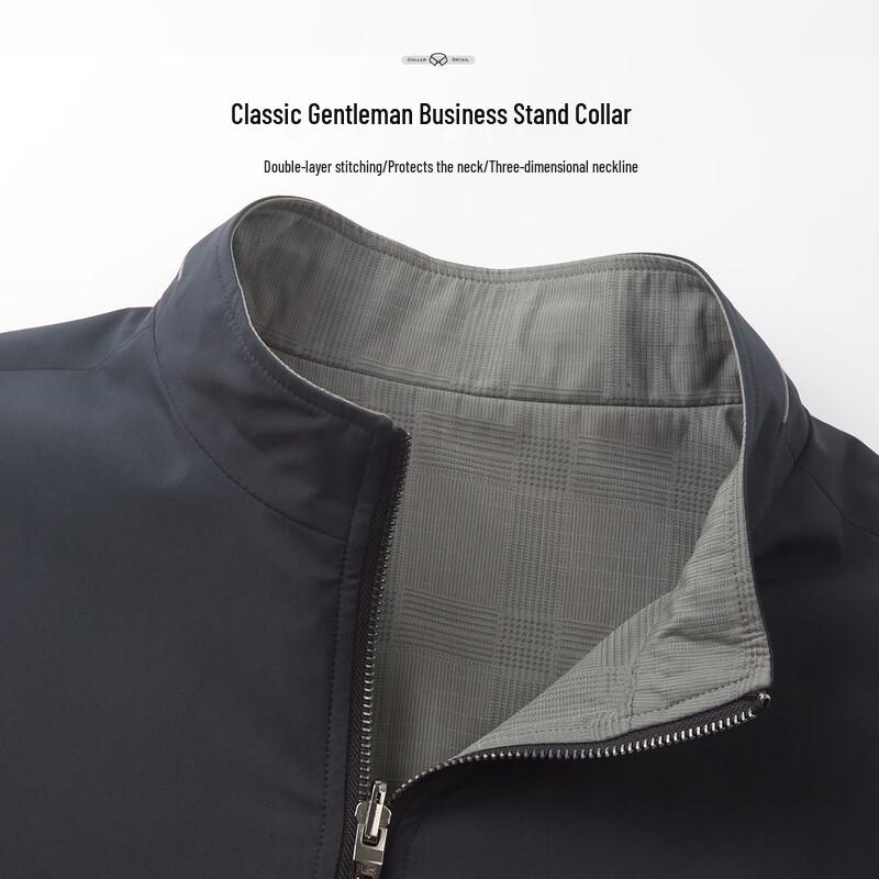 Shanshan Men's Reversible Business Jacket