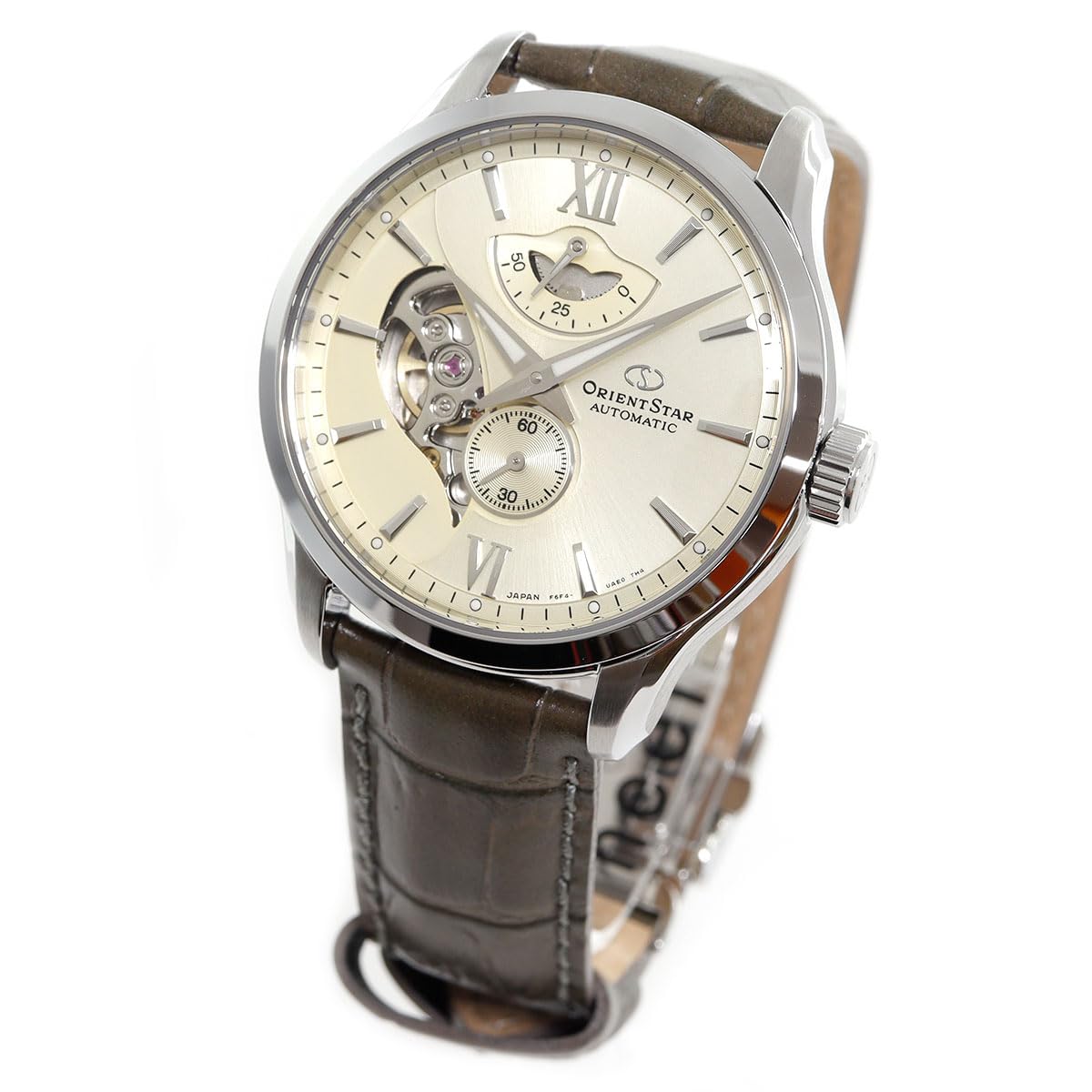 

[Orient Star] Автоматичний годинник ORIENT STAR, багатошаровий скелетон, механічний, зроблений у Японії, 2 роки гарантії вітчизняного виробника, чоловічий, Open Heart RK-AV0B10G