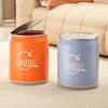 Creative Can Shaped Trash Can , Odor Sealing Design, Large Capacity with Press Open Lid, Ideal for Home and Bathroom Storage, Durable Plastic