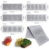 Chocolate Candy Fondant Molds, 3D Hollow Leaves Shape Silicone Mould for Baking Resin Soap Candy Cake Decor