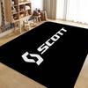 S-ScottS Bike Logo Floor Mat Retro Multiple Choice Living Room Kitchen Rug Non-Slip Modern Home Decor