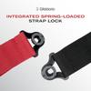 D'Addario Daddario Guitar Strap with Lock Structure Auto Lock Guitar Strap Skater Series 50BAL05 ...