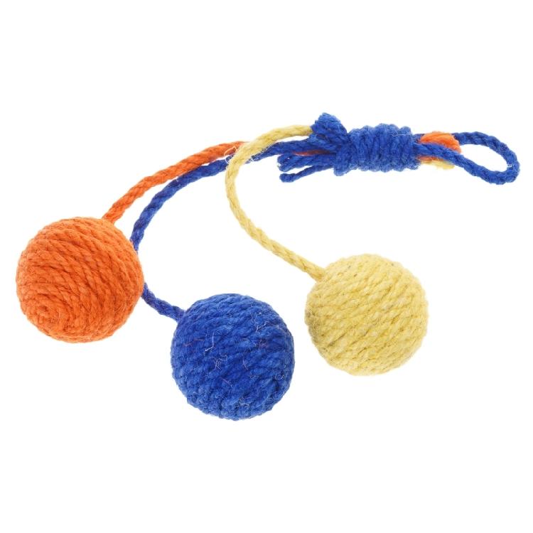 Cats Sisal Rope Natural Sisal Sphere for Mental Stimulation and Physical Activity