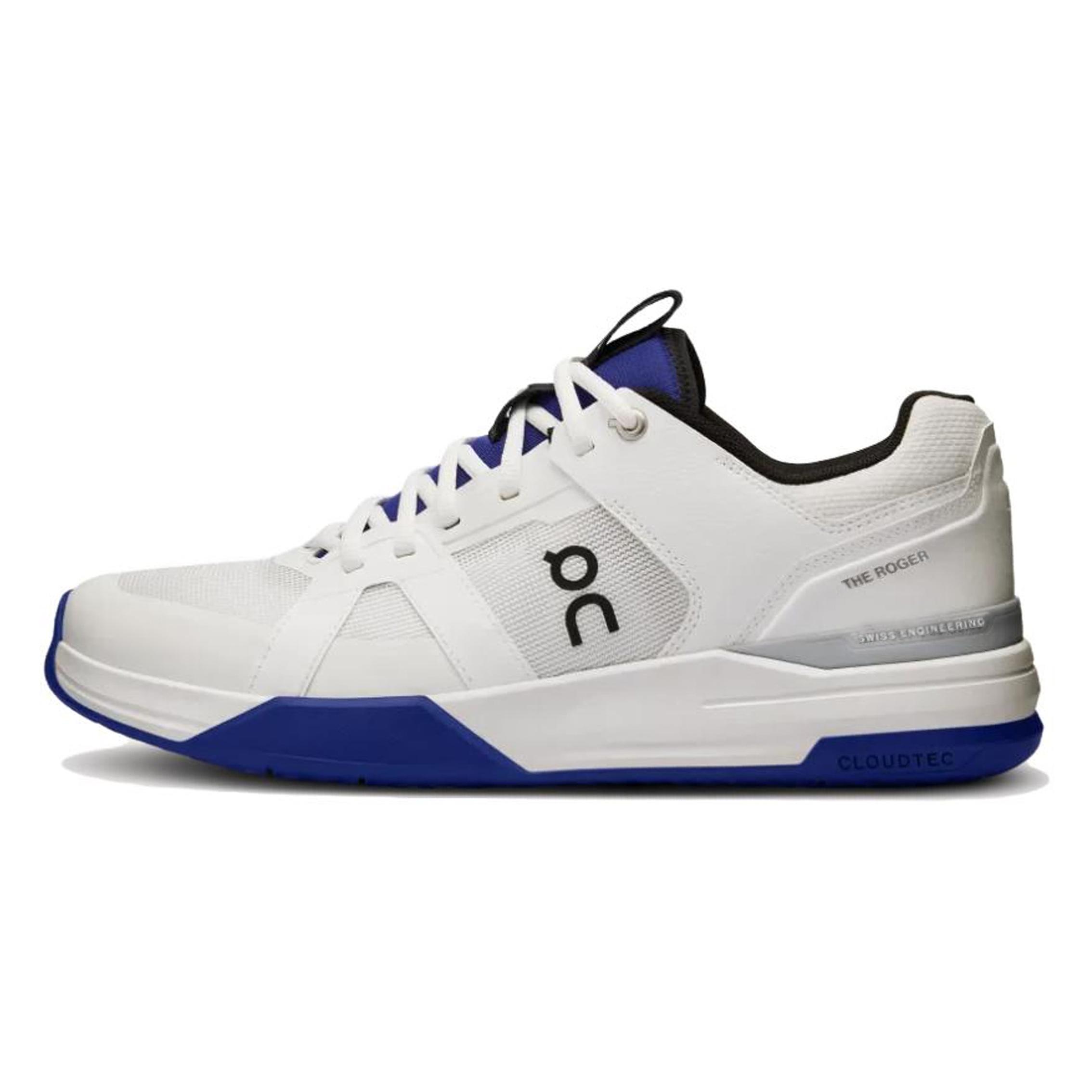 

FEIDELEI x On THE ROGER Clubhouse Pro Breathable Low top Tennis Shoes Men s White Blue Sneakers 3MD30032244 41