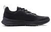Li Ning Light Feather Comfortable Textile, TPU Slip Resistant Abrasion Resistant Low Top Running Shoes Men's Black ARST065-1