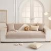Foreign Trade Solid Color Simple Modern Striped Corduroy Sofa Cushion Autumn And Winter New Sofa Cover Non-Slip Seat Cushion Cover Cloth