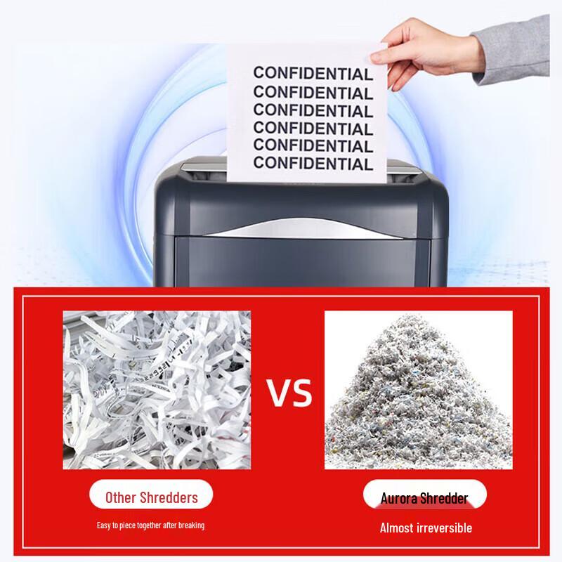 AURORA AS078 High-Security Cross-Cut Shredder CN plug (adapter included)