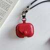 For Airpods 4 4th Case Leather Business Cases For AirPods 4 3 2 1 Pro Cover Headset Shell Headphone Funda With Neck Long Lanyard