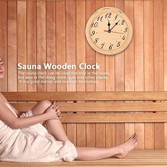 Sauna-UhrWanduhrSchreibtischuhrFür SaunaUhrWanduhr DekorationKücheBüroSchlafzimmer Gebrauch