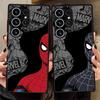 Case for Samsung Galaxy S26 S22 S23 FE S20 S25 Ultra S21 S24 Plus Note 20 10+ Funda Phone Cover Marvels Spider-Man Venom
