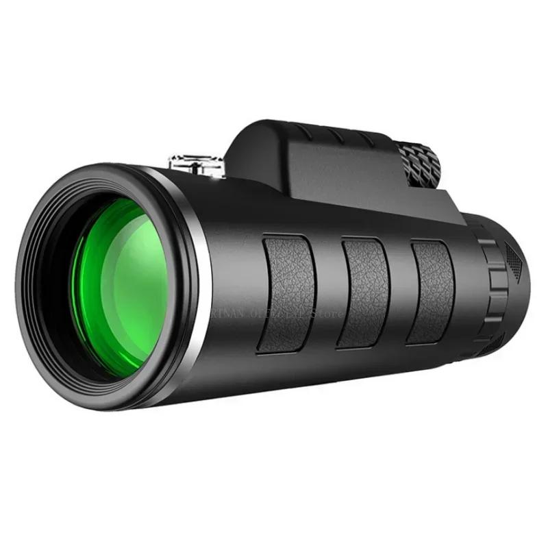

40X60 HD Professional Telescope Monocular Night Powerful Binoculars Waterproof Mini Zoom with Smartphone Hunting Camping