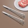 Stainless steel Korean barbecue clip Kitchen buffet Hotel food clip Outdoor barbecue clip Steak clip Bread clip