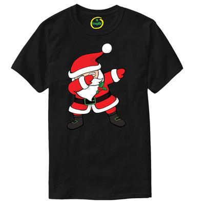 Santa Claus Dancing Dabbing Christmas Standard Unisex T-shirt Stocking Filler
