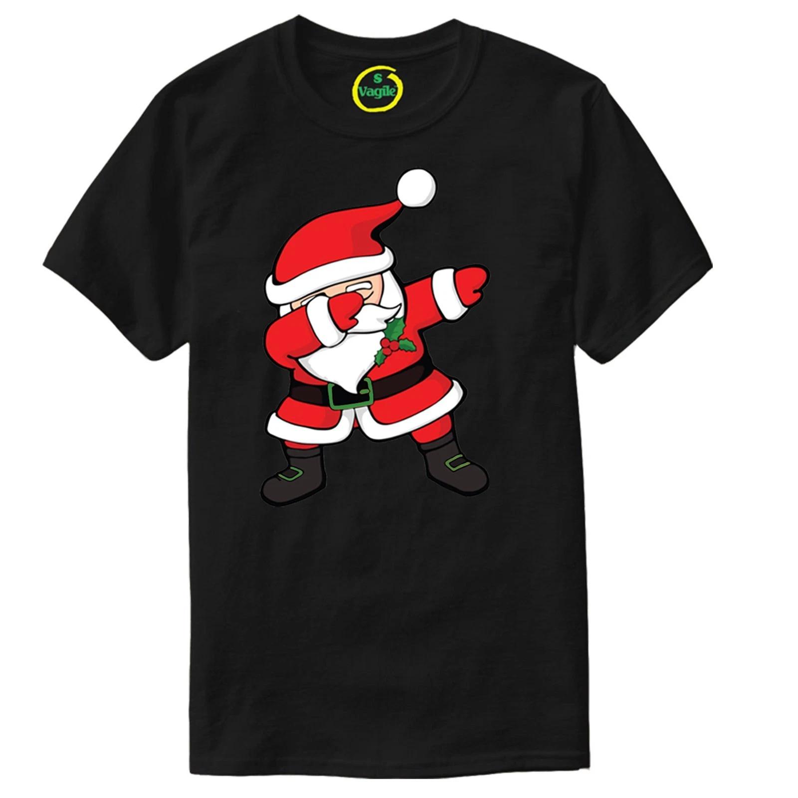 Santa Claus Dancing Dabbing Christmas Standard Unisex T-shirt Stocking Filler 120