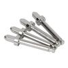 5Pcs Dental Stainless Steel Ra Shank 2.35Mm Mandrel Rotary Tool Handle For Silicone Composite Polisher Low Speed Handpiece
