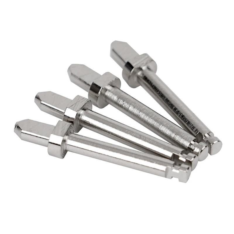 5Pcs Dental Stainless Steel Ra Shank 2.35Mm Mandrel Rotary Tool Handle For Silicone Composite Polisher Low Speed Handpiece