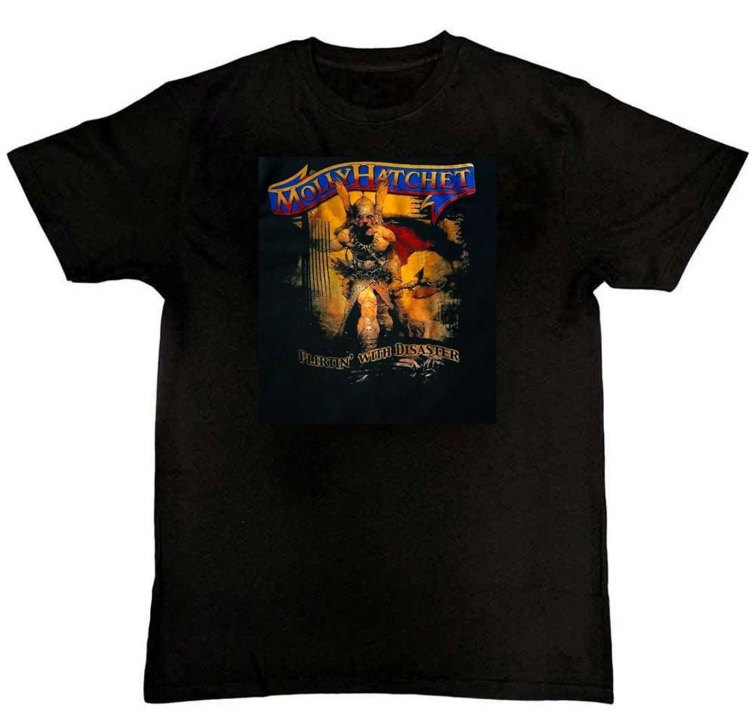 Molly Hatchet FLIRTIN WITH DISASTER Mens T-Shirt S