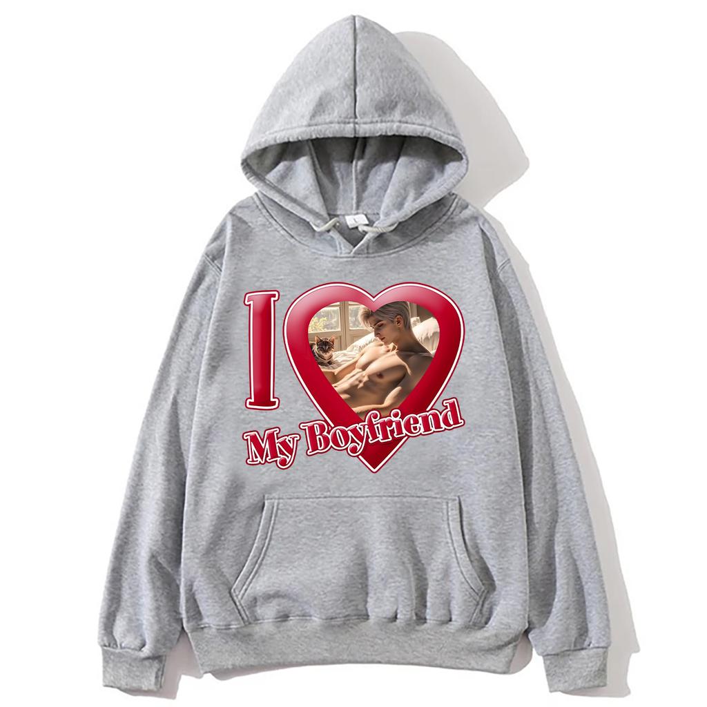Valentines Day Perfect Hoodies Love and Deepspace Sylus Pullovers I Love My Boyfriend Sylus Sweatshirts Fashion Hoody