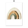 Rainbow Deer Fox Bear Posters Prints Pictures Canvas Boho Art Nursery Wall Decoration Home Paintings Baby Kids For Living Room No Frame