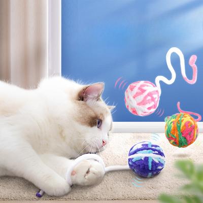 Yarn Ball Cat Toys Cat Toys  Cat Sticks To Relieve Boredom  Teeth Grinding and Chewing Supplies