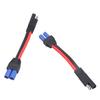 Multifunitonal EC5 Male and Female To Standard Link Cord 10AWG Metal Strands Motorcycle Emergency Energy Connection