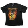 New Megadeth Band WORLD TOUR 1991 ROCK BAN Black Shirt CL737