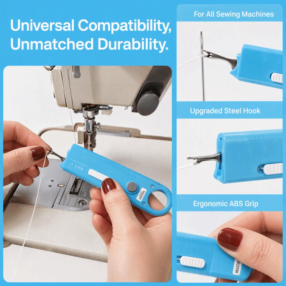 Multifunctional Sewing Tool Portable Needle Piercer Precision Tool for Beginners