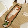 1pc Creative Cartoon Animal Pattern Area Rug, Large Size Super Soft Decor Carpet Mat, Indoor Anti-Slip Point Bottom Modern Rugs For Bedroom, Cute Cat