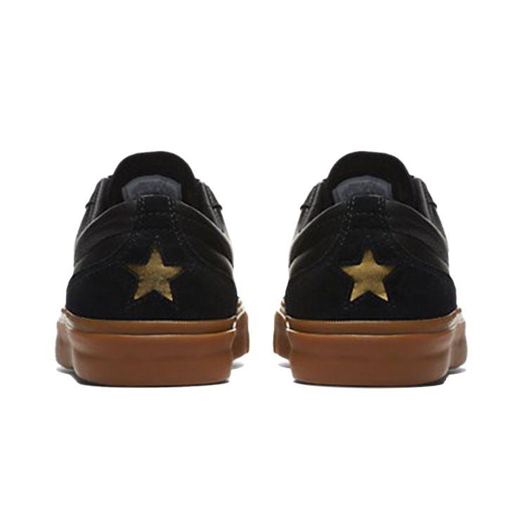 Converse One Star CC OX Breathable Low-Top Skate Shoes Unisex Sneakers Black Brown 160587C