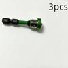 1/2/3 ks Magnetický polohovací šroubovák s držákem bitů Ph2, šestihranný dřík 1/4", lokátor pro sádrokartonové šrouby, hlavy šroubováků