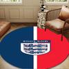 1PC rug England Football Crest Round mat Home Decor, Chair rug For livingroom,Bedroom, doormat home decor Birthday Gift Christmas Gifts