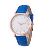 Elegant Ladies Leather Strap Quartz Wristwatch Girl Bracelet Watch Gifts for Woman