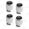 Aluminum For Alfa Romeo Giulia Mito Logo Giulietta Spider 159 166 4pcs Car Decor Wheel Tire Valve Caps Stem Cover Accessories zk8
