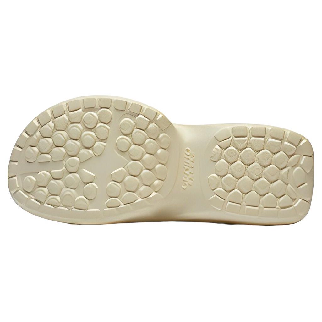 Li Ning Project Удобные резиновые сандалии-слайды для женщин Обувь белого цвета AGAT016-1 — фото 5