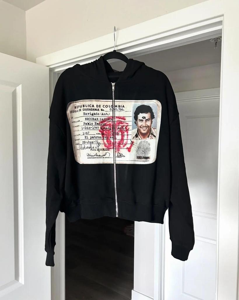 Amerikansk Street Style Dragkedja Huvtröja Jacka - Trendig, Avslappnad och Mångsidig Sportkläder