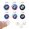 BBJG8 11mm 14mm Car Remote Key Emblem Badge Radio Button Sticker for BMW M Performance E39 E46 E90 E30 E60 E91 E92 F30 F31 Z4 X3 X5 X7