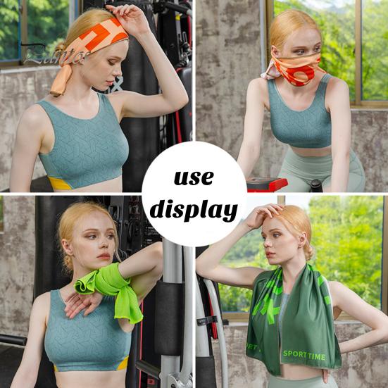 Workout Cooling Towel Three-layer Super Soft Friendly To Skin Quick-drying Moisture-wicking Breathable Sports Towel