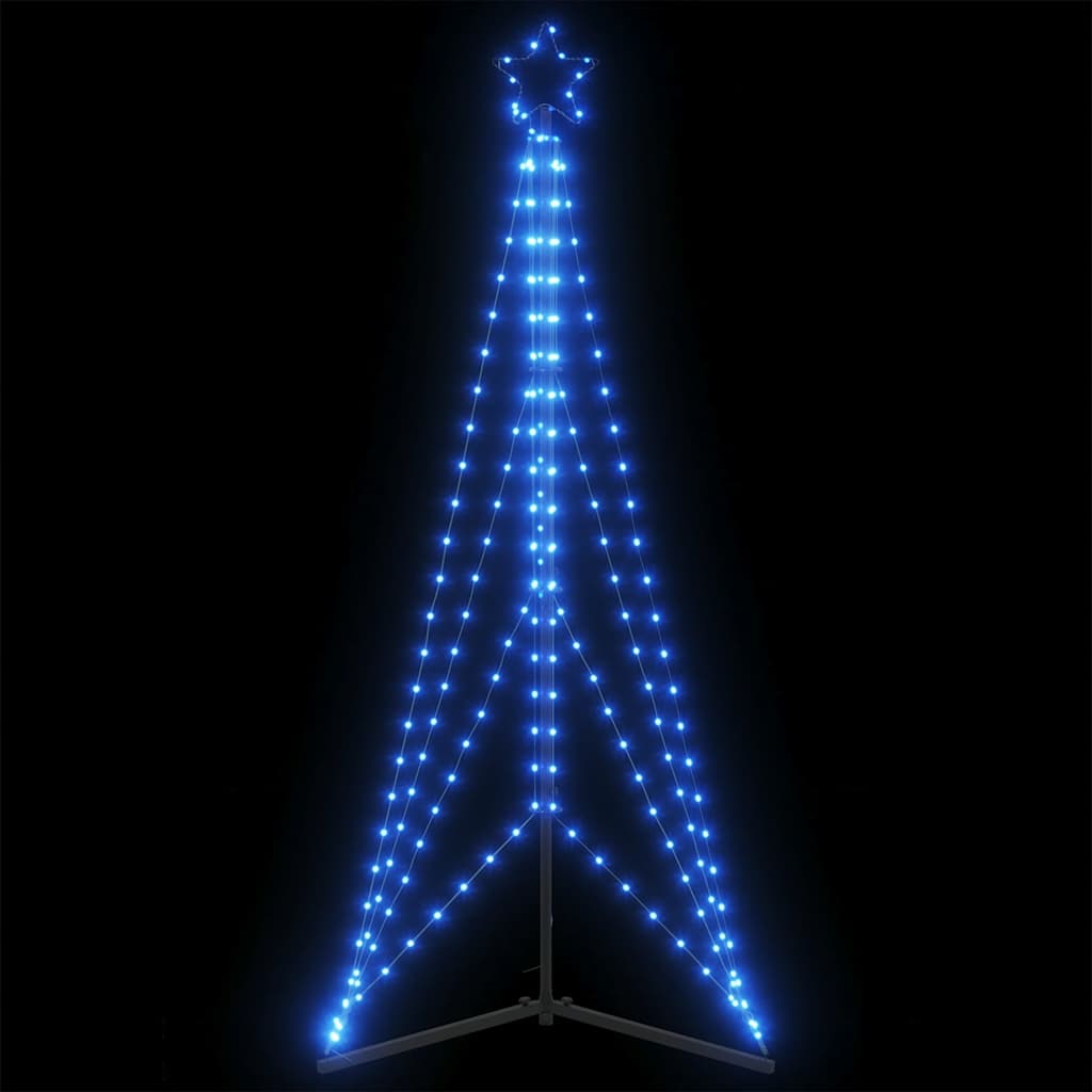 LED Christmas Tree 363 LEDs Blue 182 Cm