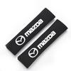 Car Seat Belt Shoulder Carbon Fibre Shoulder Pad Safety Strap Cover for Mazda M3 M6 MP Skyactiv Axela Atenza Biante BT-50 CX-30