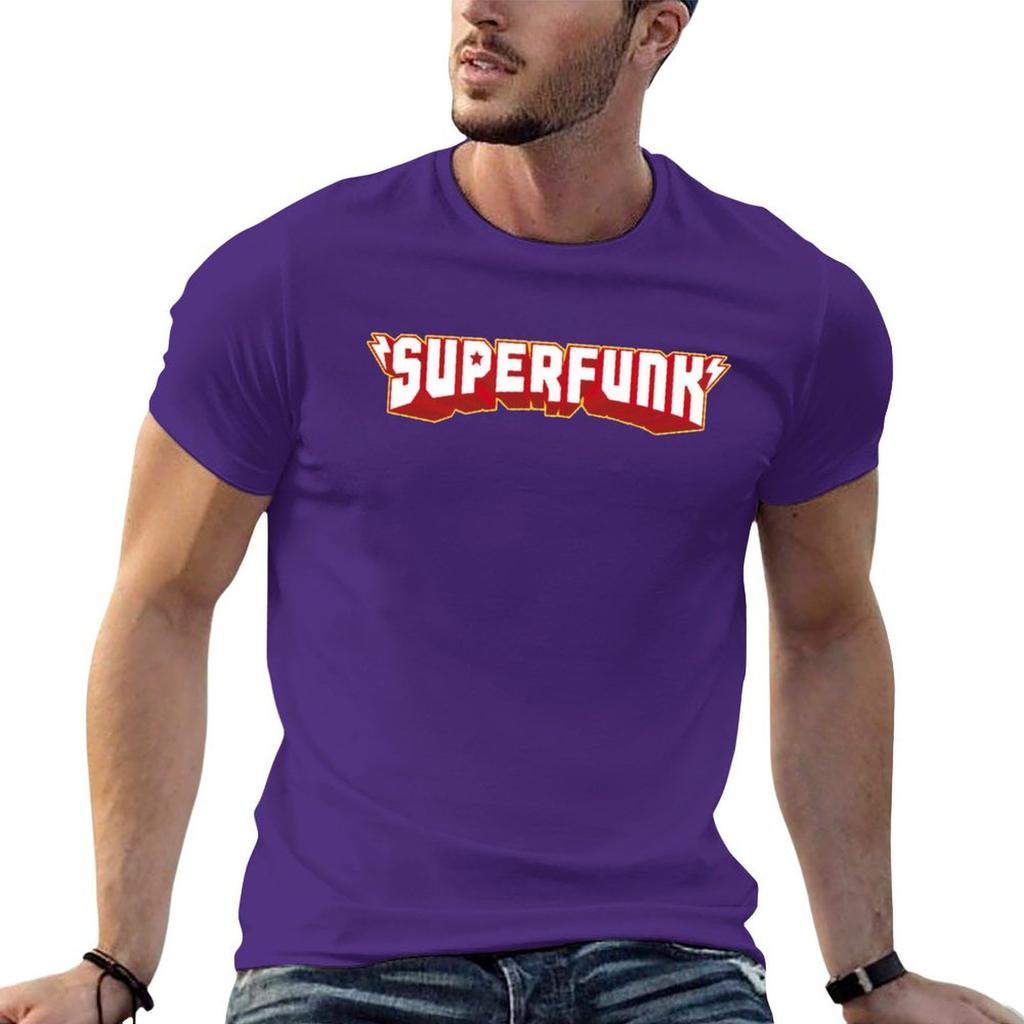Official Superfunk: MODEL of La French Touch T-Shirt new edition Aesthetic clothing anime Men's clothing