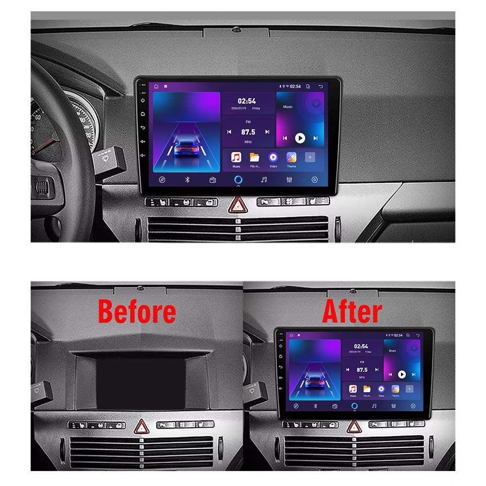 Android Car-Play Car Radio For Opel Astra H 2006-2014 Multimedia Player Head Unit Stereo GPS Navigation BT WIFI,2+64GB