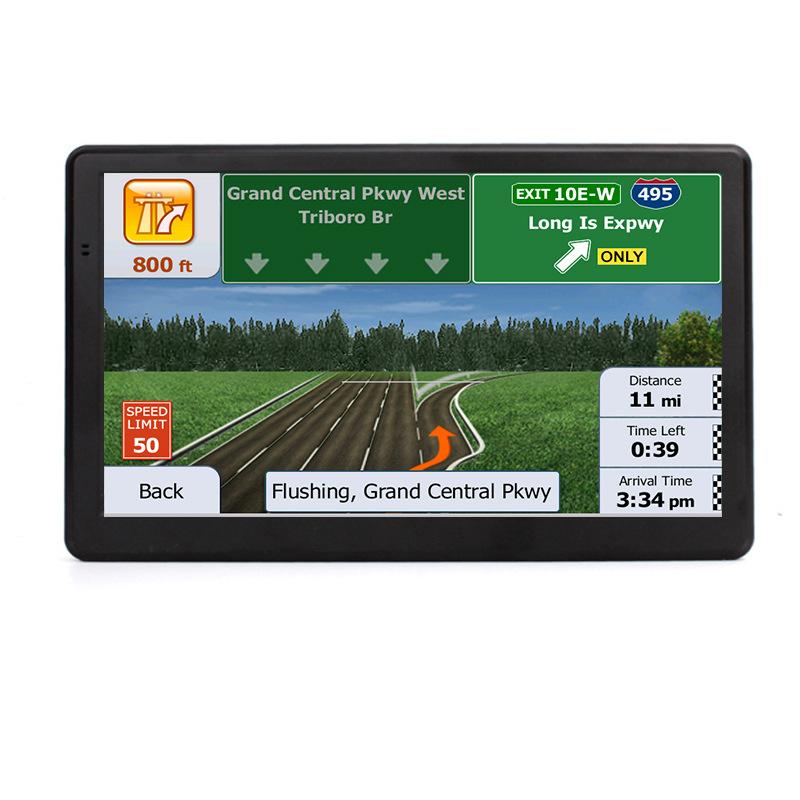 7'' 8GB GPS Navigator with Free Maps Touch Screen Built-in Game E-book Calendar / Calculator / Unit Conversion Support FM Radio MP3 MP4