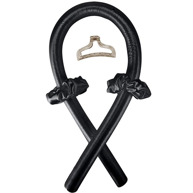 4-teiliges hitzefreies Lockenstab-Set, Stirnband, keine Hitze, Seidenlocken, Band, Lockenwickler, schlafendes weiches Stirnband