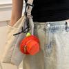 Printed Mini Pendant Bag New Portable Zipper Storage Bag Personality Fashionable Coin Keychain Loose Change Makeup Headphone Bag