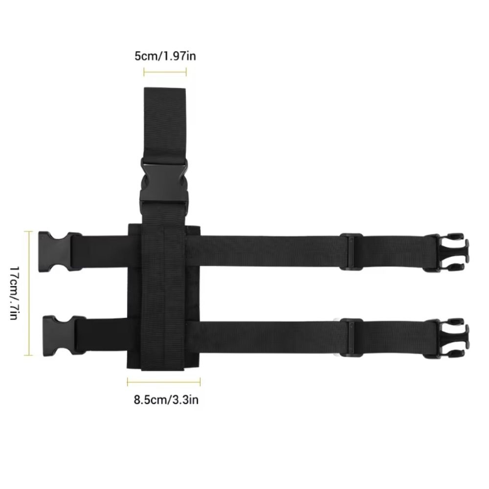 Breathable Outdoor Leggings Bag MOLLE Thigh Rig Panel Nylon Drop Leg Wraps  Outdoor Activities