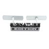 1Pc 3D Metal SIGNATURE Edition Logo Car Front Grille Badge Side Fender Rear Trunk Emblem Sticker Decal