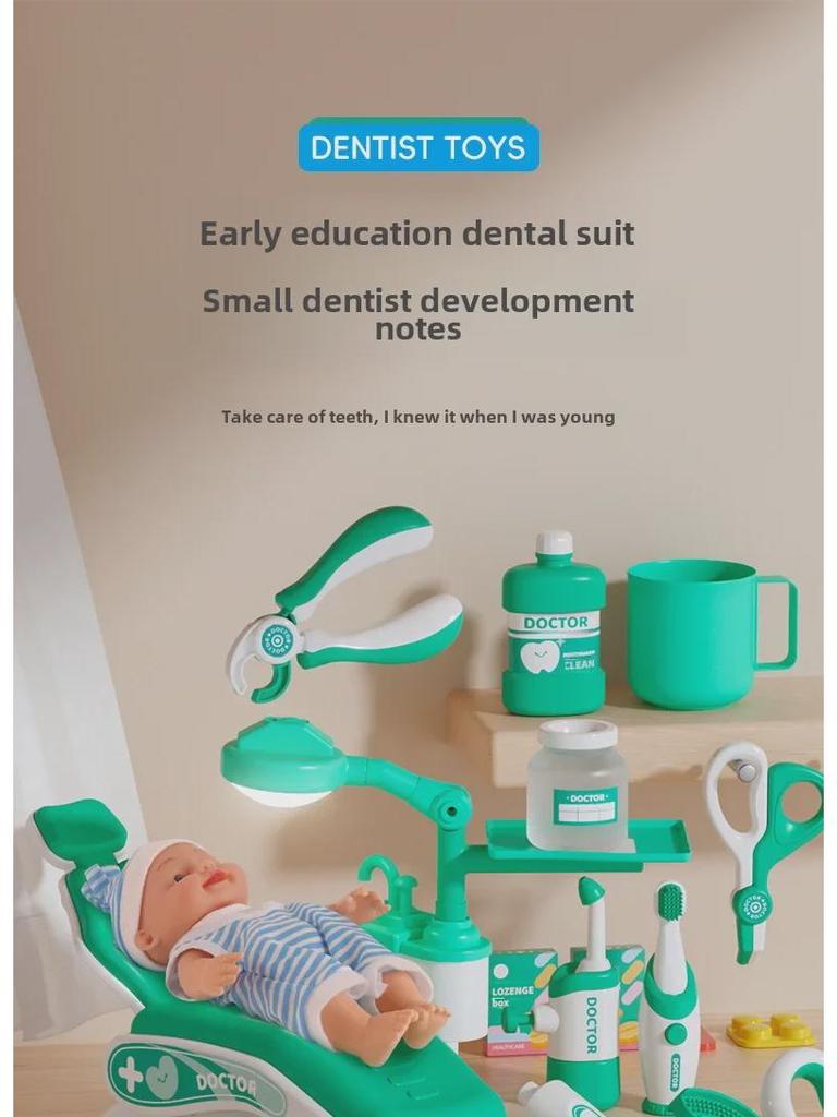 Children's Doctor and Nurse Play Set - Role Play Medical Kit for Kids