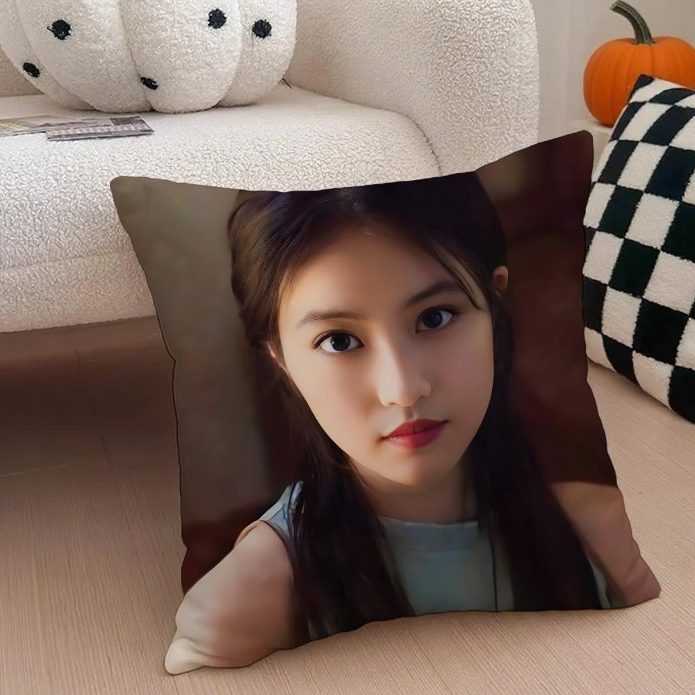 

mMio Imada Cushion Cover Throw Pillow Cover Hidden Button Durable Polyester Chair Cushion 30X30cm